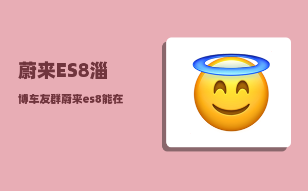蔚来ES8淄博车友群_蔚来es8能在家充电吗-图1
