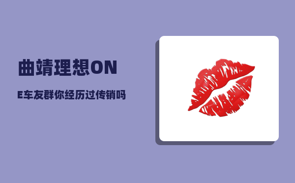 曲靖理想ONE车友群_你经历过传销吗-图1