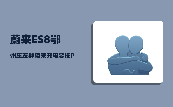 蔚来ES8鄂州车友群_蔚来充电要按P档吗-图1