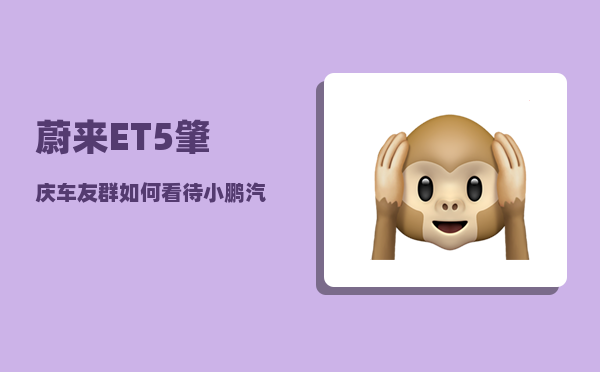 蔚来ET5肇庆车友群_如何看待小鹏汽车品牌日宣称智能汽车的核心在运营-图1