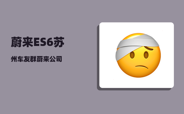 蔚来ES6苏州车友群_蔚来公司-图1