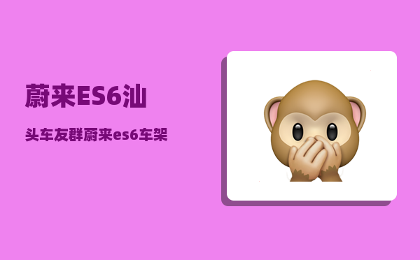蔚来ES6汕头车友群_蔚来es6车架号出来后多久提车-图1