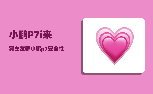 小鹏P7i来宾车友群_小鹏p7安全性怎么样-图1