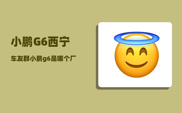 小鹏G6西宁车友群_小鹏g6慢充多久-图1