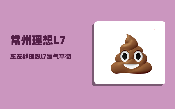 常州理想L7车友群_理想l7氮气平衡杆加装利弊-图1