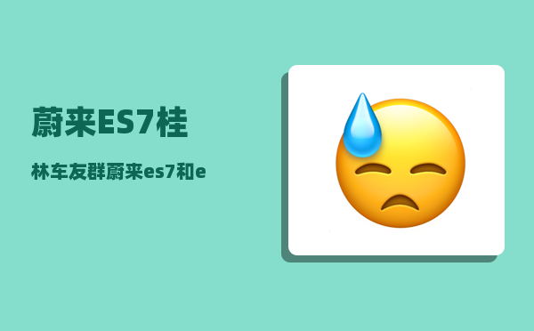 蔚来ES7桂林车友群_蔚来es7和ec7哪个值得购买-图1
