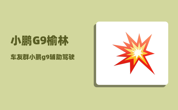 小鹏G9榆林车友群_小鹏g9辅助驾驶达到什么级别-图1