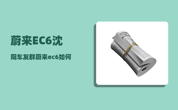 蔚来EC6沈阳车友群_蔚来ec6如何开启车道保持-图1