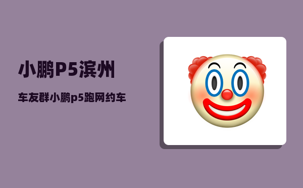 小鹏P5滨州车友群_小鹏p5跑网约车靠谱吗-图1