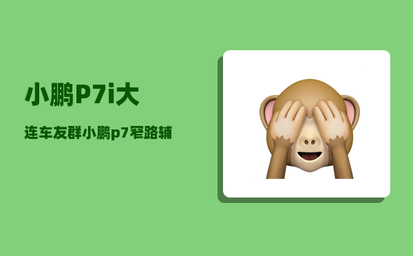 小鹏P7i大连车友群_小鹏p7窄路辅助怎么调整-图1