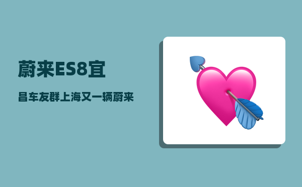 蔚来ES8宜昌车友群_上海又一辆蔚来ES8发生自燃-图1
