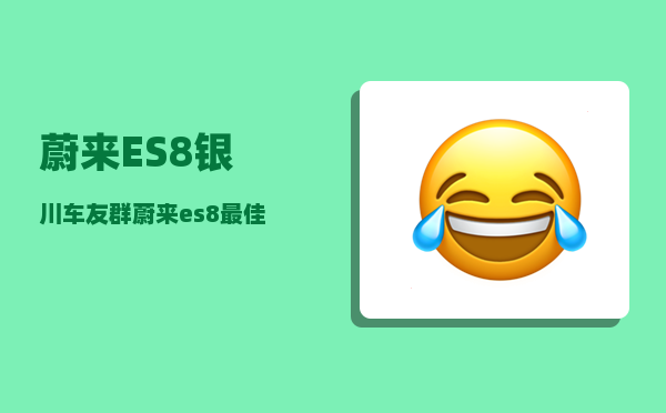 蔚来ES8银川车友群_蔚来es8最佳购买方案-图1
