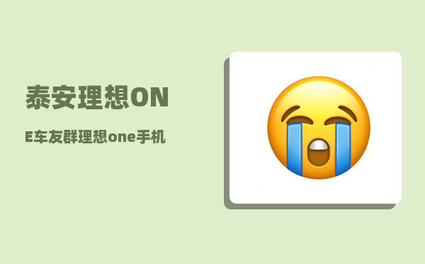泰安理想ONE车友群_理想one手机可以看到定位吗-图1