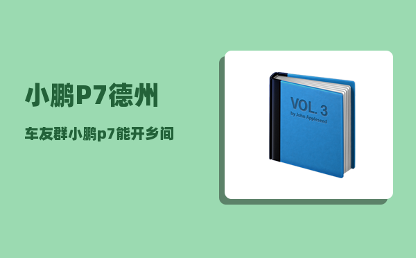 小鹏P7德州车友群_小鹏p7app怎么更换主账号-图1