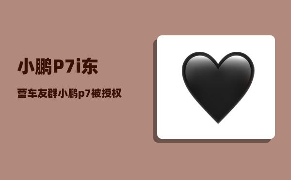 小鹏P7i东营车友群_小鹏p7被授权用户能看车辆位置-图1