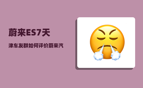 蔚来ES7天津车友群_如何评价蔚来汽车第一款量产车ES8-图1