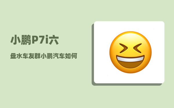小鹏P7i六盘水车友群_小鹏汽车如何授权手机app-图1
