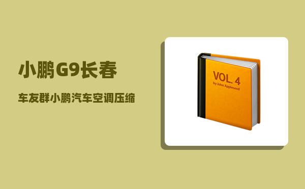 小鹏G9长春车友群_小鹏汽车空调压缩机发抖-图1