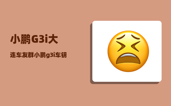 小鹏G3i大连车友群_小鹏g3i车钥匙怎么更换电池-图1