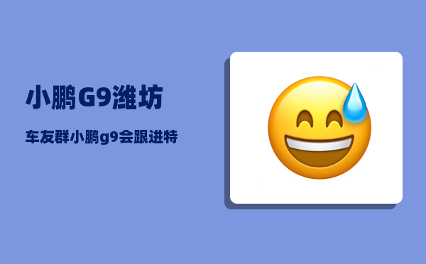 小鹏G9潍坊车友群_小鹏g9会跟进特斯拉继续降价吗-图1