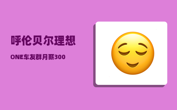呼伦贝尔理想ONE车友群_月薪3000的人有资格旅游吗-图1