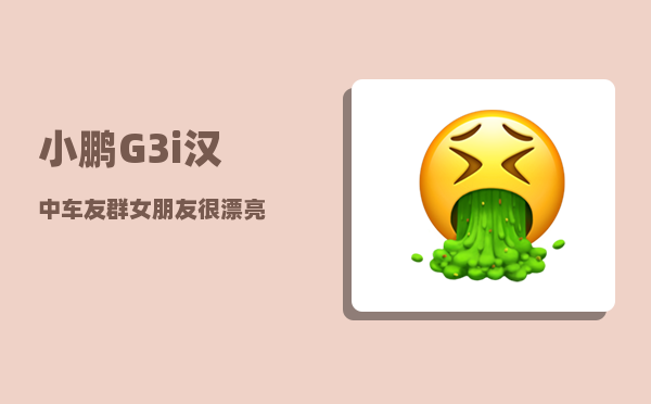 小鹏G3i汉中车友群_女朋友很漂亮-图1
