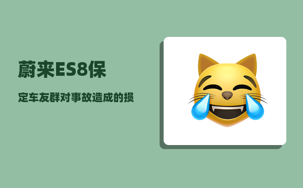 蔚来ES8保定车友群_对事故造成的损失依法赔付是否能够完美兑现-图1