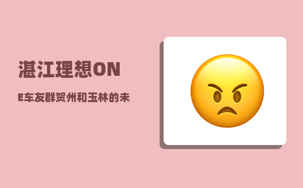 湛江理想ONE车友群_贺州和玉林的未来发展哪个会更好-图1