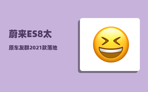 蔚来ES8太原车友群_2021款落地价-图1