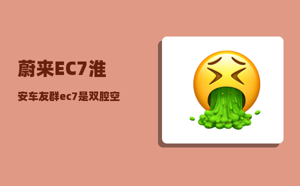 蔚来EC7淮安车友群_ec7是双腔空气悬挂吗-图1