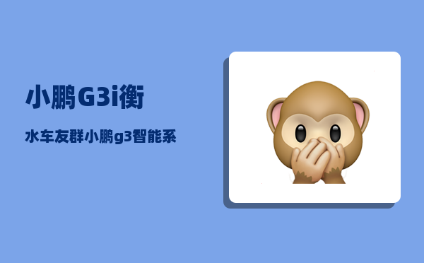 小鹏G3i衡水车友群_小鹏g3胎压监测系统故障-图1