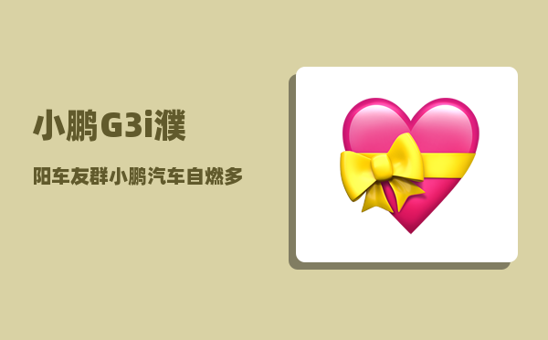 小鹏G3i濮阳车友群_小鹏汽车自燃多吗-图1