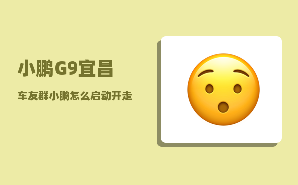 小鹏G9宜昌车友群_小鹏怎么启动开走-图1