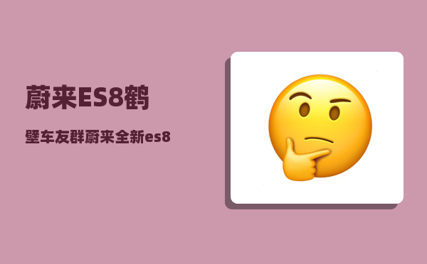 蔚来ES8鹤壁车友群_蔚来全新es8需要买长续航吗-图1