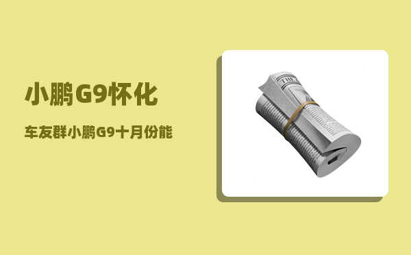 小鹏G9怀化车友群_小鹏G9十月份能交付多少台呢-图1