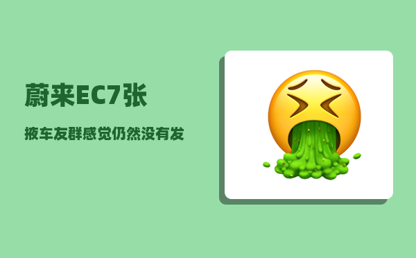 蔚来EC7张掖车友群_感觉仍然没有发展出真正的民族品牌-图1