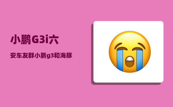 小鹏G3i六安车友群_小鹏g3和海豚选哪个-图1