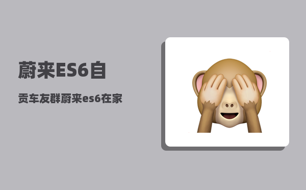 蔚来ES6自贡车友群_蔚来es6小电瓶没电是怎么回事-图1