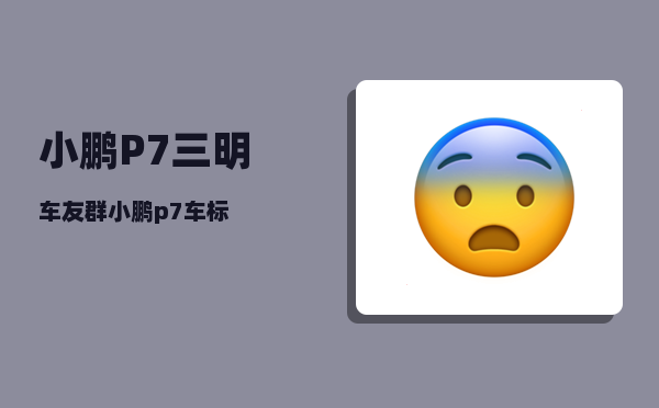 小鹏P7三明车友群_小鹏p7如何开启ngp和lcc-图1