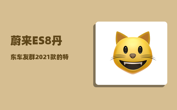 蔚来ES8丹东车友群_2021款的特点-图1
