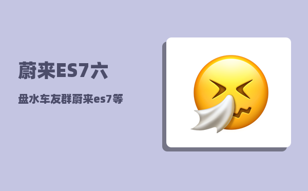 蔚来ES7六盘水车友群_蔚来es7等车多久-图1