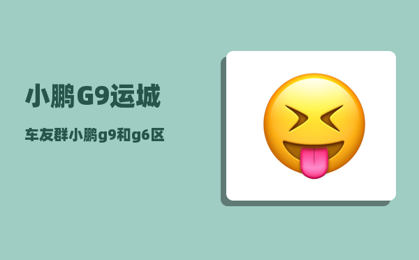小鹏G9运城车友群_小鹏g9和g6区别-图1