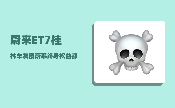 蔚来ET7桂林车友群_蔚来终身权益都有什么-图1