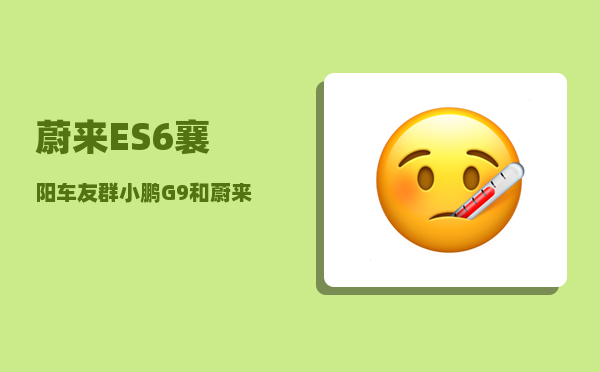 蔚来ES6襄阳车友群_小鹏G9和蔚来ES6哪个更靠谱-图1