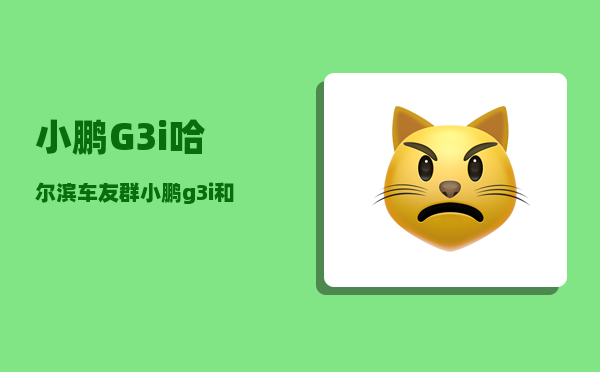 小鹏G3i哈尔滨车友群_小鹏g3i哨兵模式如何开启-图1