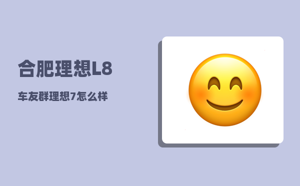 合肥理想L8车友群_理想7怎么样-图1