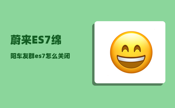 蔚来ES7绵阳车友群_es7怎么关闭后排安全带-图1